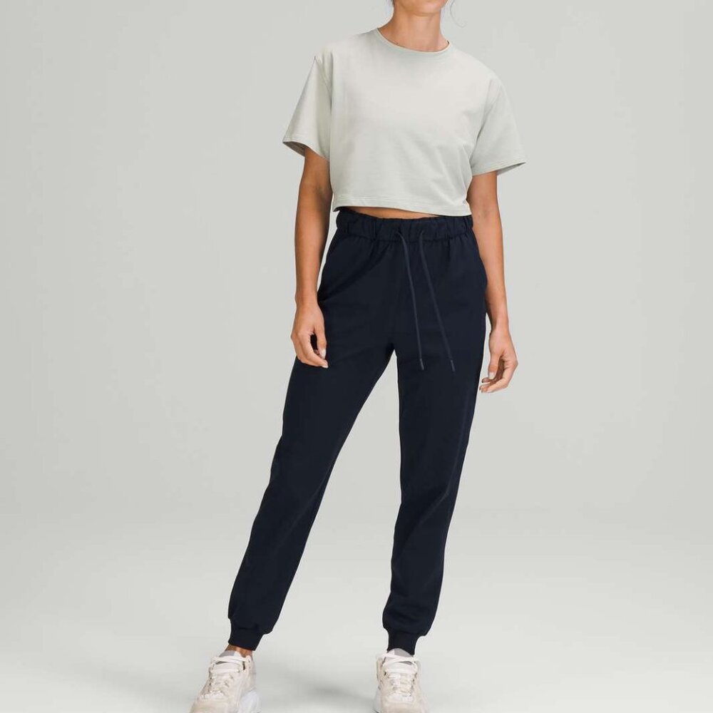 Lululemon Stretch High-Rise Jogger Navy Blue